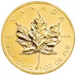 Златна монета Кандски кленов лист 1 oz