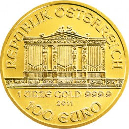 Златна монета Виенска Филхармония 1 oz